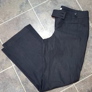 Loft trousers sz 8 dark denim color Marisa fit